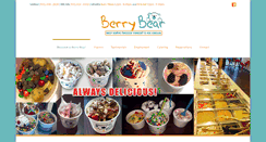 Desktop Screenshot of berrybearyogurt.com